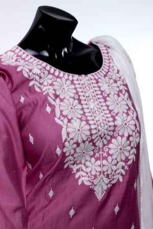 Dusty pink cotton punjabee (size L only)