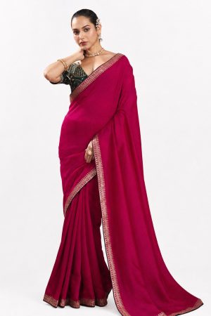 Ceres raw silk saree